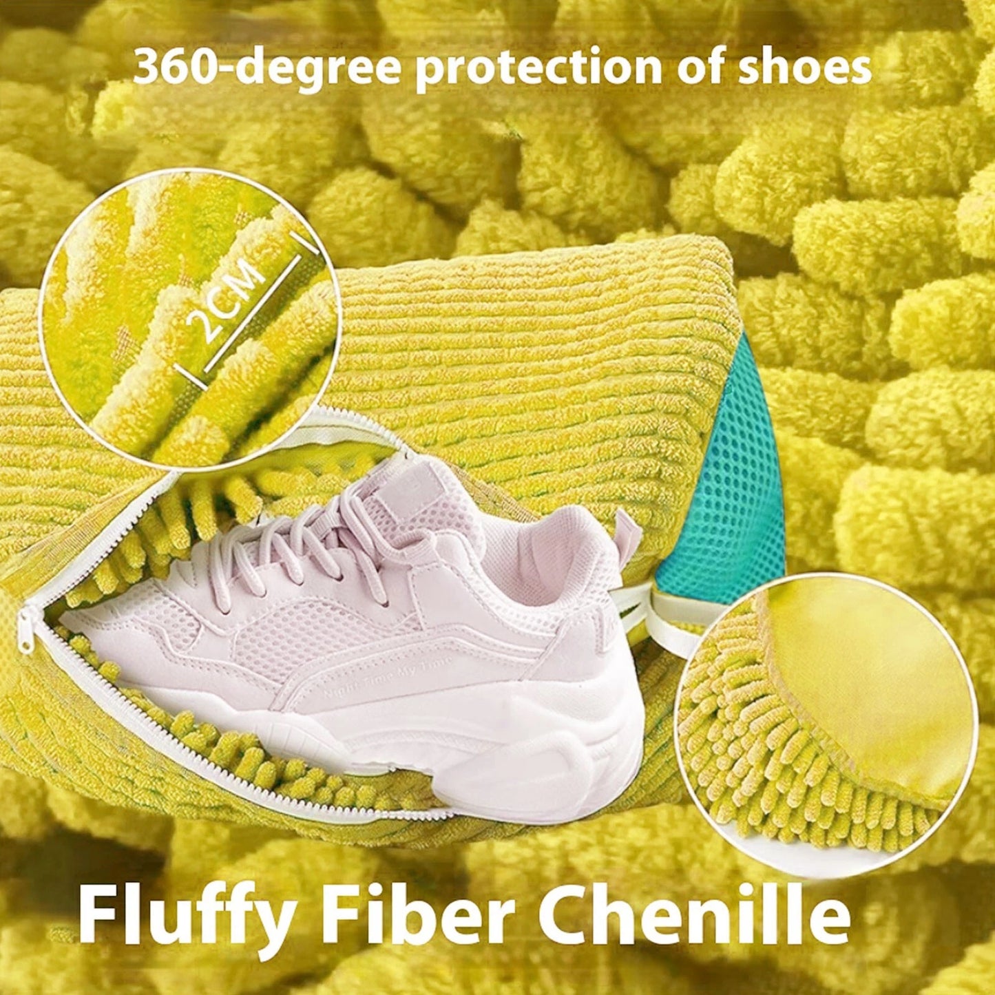 Shoe Washing Machine Bag