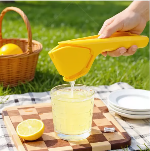 🍋 Squeeze Freshness Instantly ✨ Ultimate Lemon Squeezer – For Effortless, Mess-Free Juicing All Day! 🍊